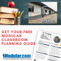 How much does a portable modular classroom cost?