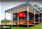 Learn about designing a shipping container home