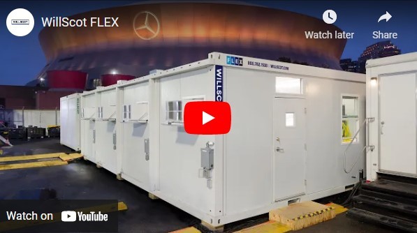 Learn about Willscot's FLEX modular building system