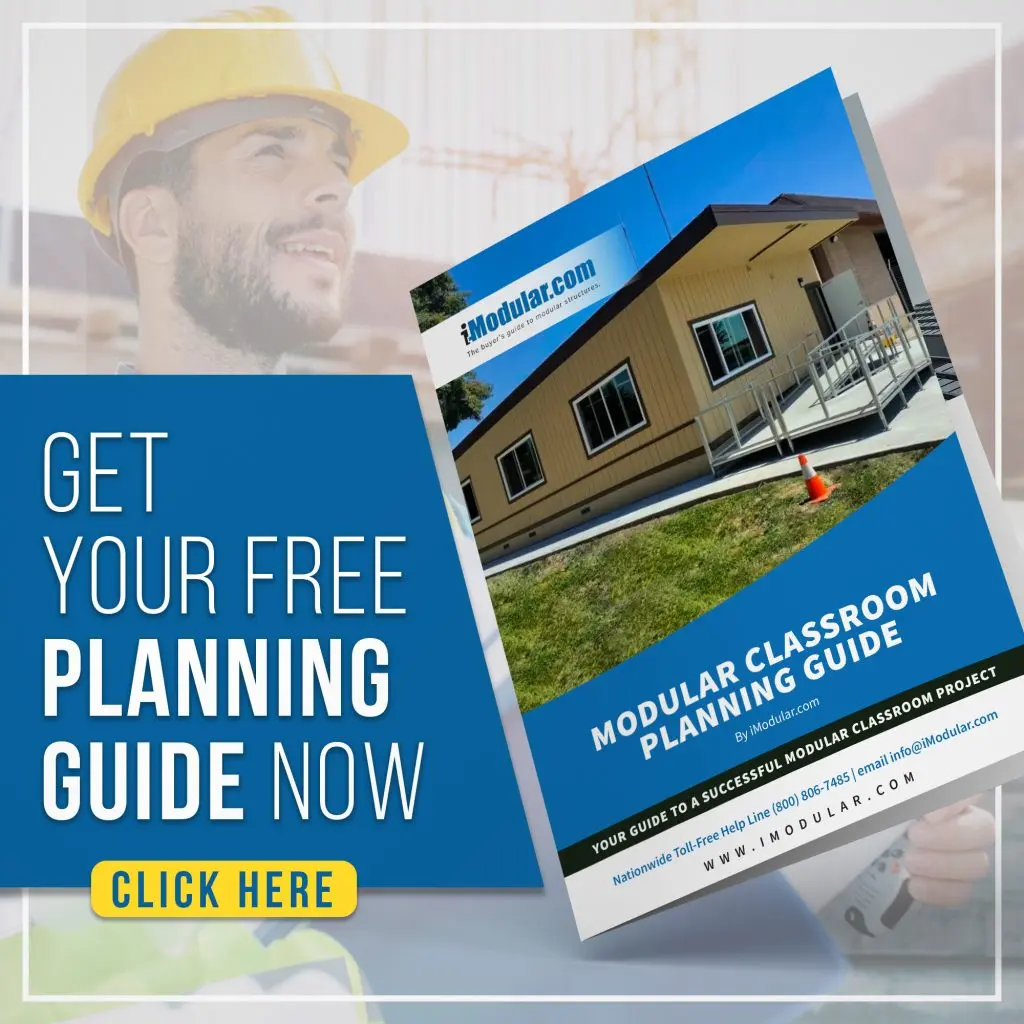 Modular-Classroom-Planning-Guide-Ad Free modular classroom planning guide helps schools and churches make smart decisions.