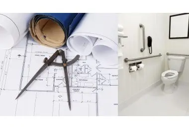 Portable classrooms with handicap bathrooms