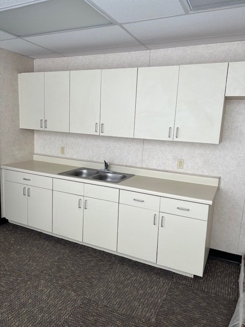 Used 24' x 60' modular locker room building for sale – break counter Used 24' x 60' modular locker room building for sale – break counter