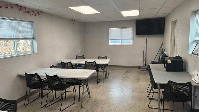 Used 14' x 30' modular office for sale – open interior layout